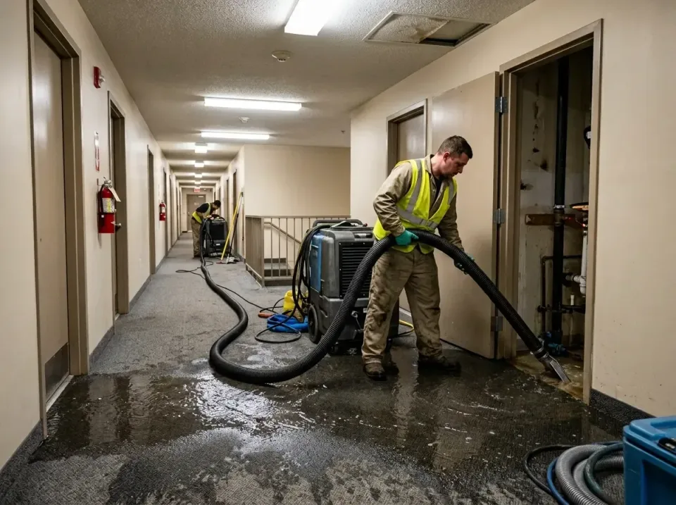 multi-unit-apartment-hallway-f-005 — frequently asked questions, Emergency Burst Pipe Water Extraction & Removal in Forks, WA